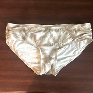 Michael Kors Bikini Bottom Tan white L